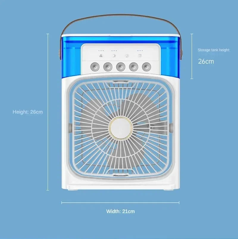 Compact 3-in-1 Portable Air Conditioner Fan.